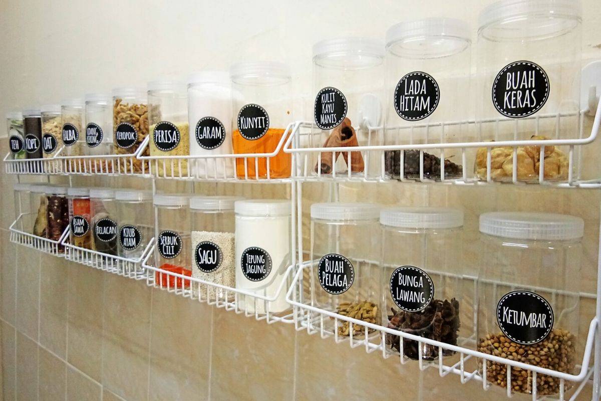 DIY Rak Gantung Jimat Ruang Dapur. Modal RM 80 Aje.