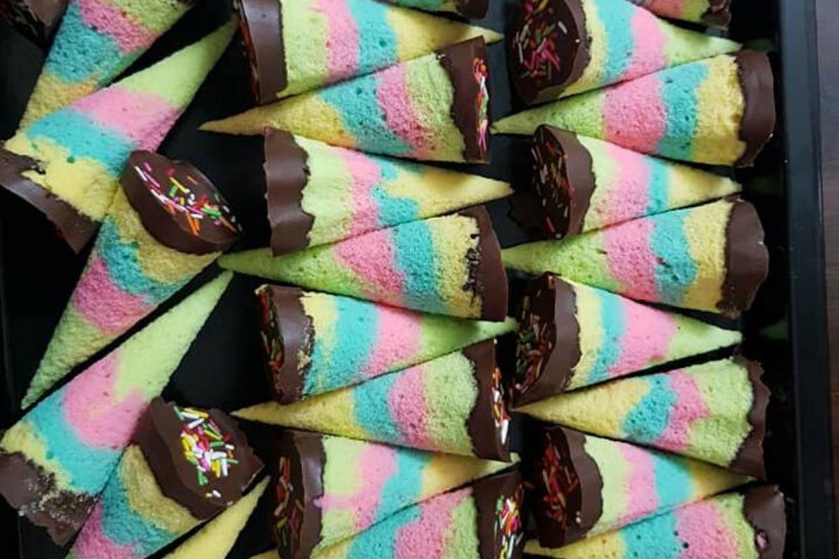 Comelnya Apam Cornetto Ini. Nak Makan Pun Rasa Sayang!