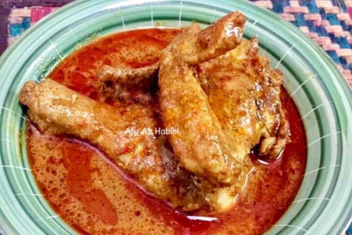 Cara Masak Gulai Ayam Kelate Yang Sedap & Harum Semerbak