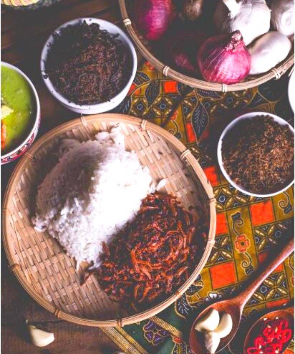 Terbaik Dari Dapur Omak. Rendang Pucuk Ubi, Serunding Halia & Daging Dendeng