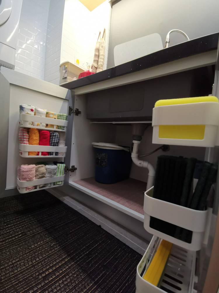 DIY Pintu Kabinet Dapur Serendah RM2.10 Sahaja. Hasilnya Tetap Cantik & Tersusun!