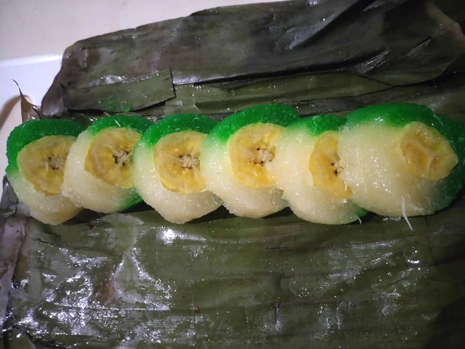 Cara Buat Kuih Lepat Inti Pisang Yang Lembut & Sedap