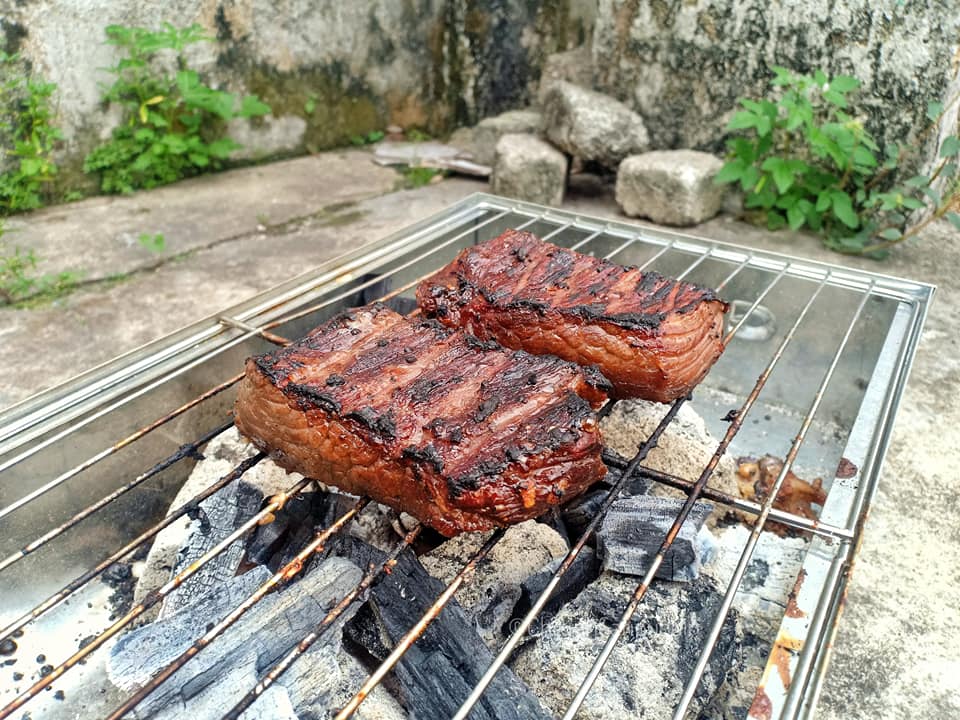 Daging Bakar Cicah Sos Ala Thai Terlajak Sedap