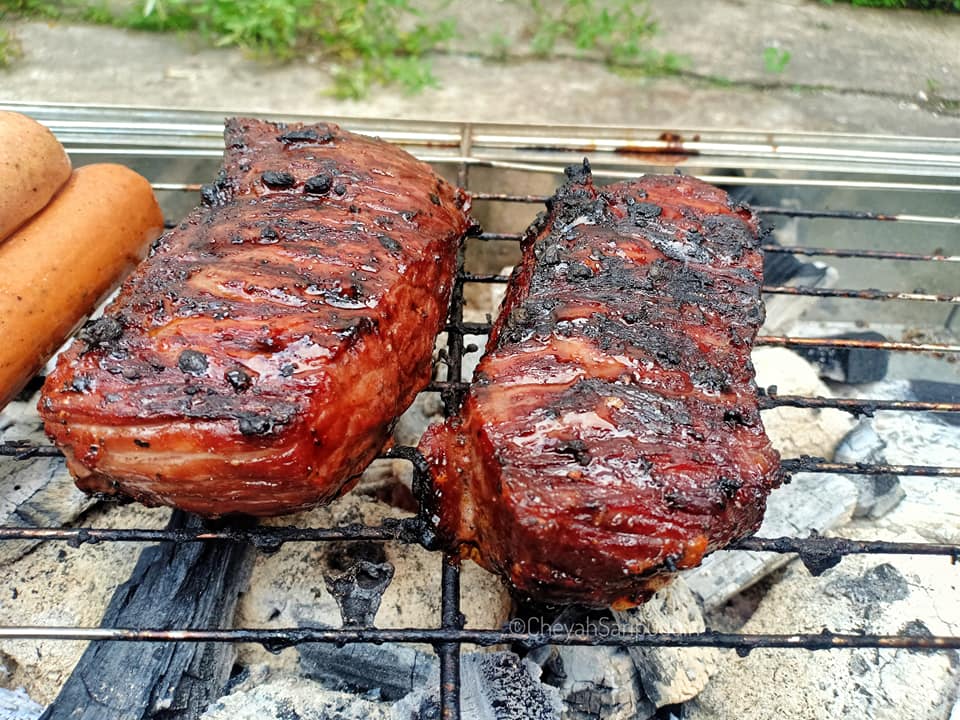 Daging Bakar Cicah Sos Ala Thai Terlajak Sedap