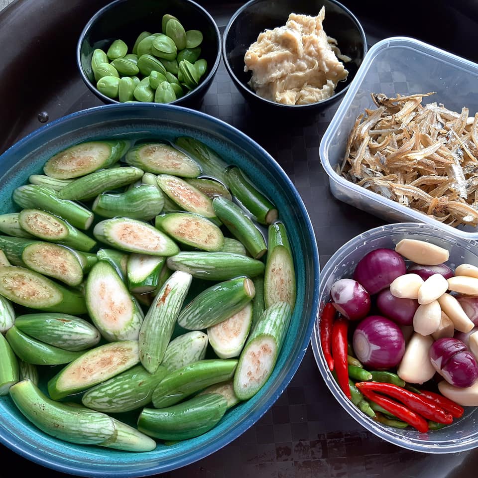 Makan Berselera Dengan Sambal Terung Telunjuk Tempoyak Bilis Petai