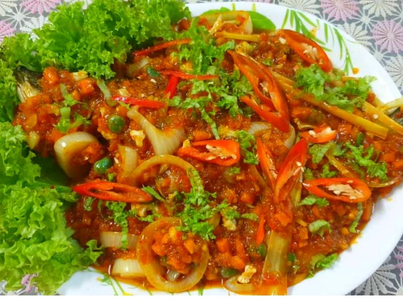 Siakap Masak Cili Kaw Kaw Sedap