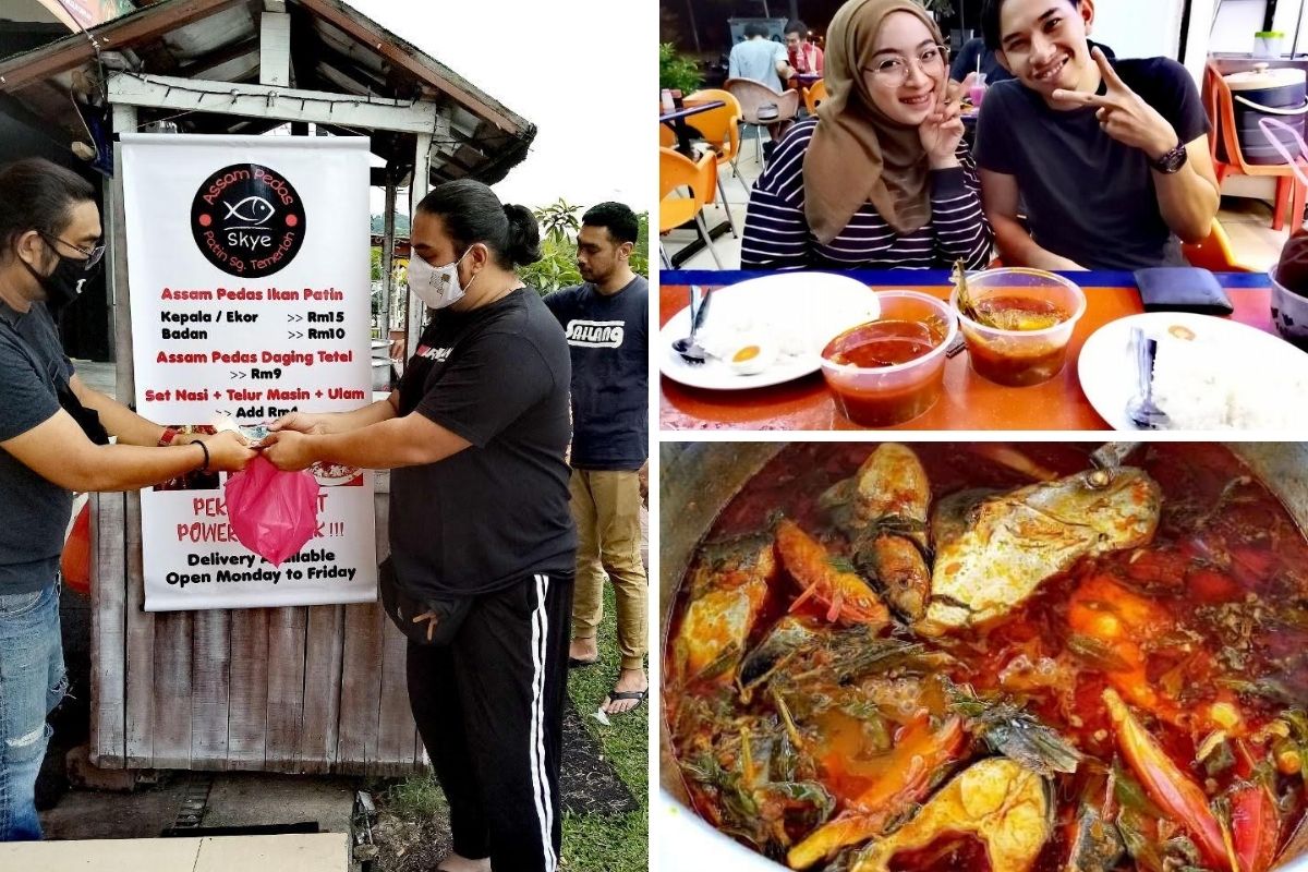 Asam Pedas Terbaik Hanya Di Gerai Skye Assam Pedas, Kinrara Uptown