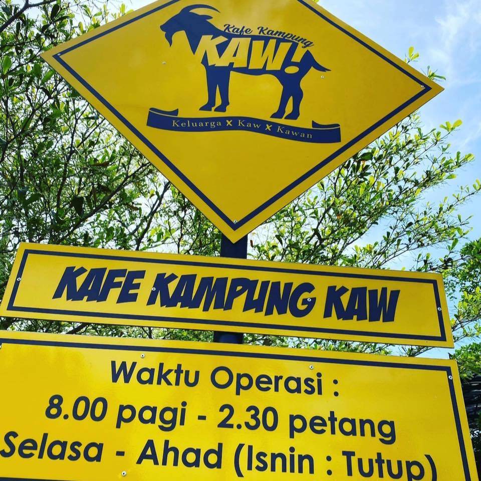 Kafe Kampung Kaw Port Dickson, Makanan Enak Dalam Suasana Desa