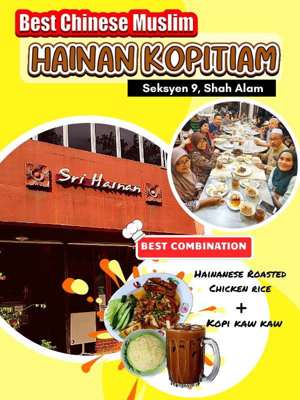 Sri Hainan Kopitiam, Tawarkan Hidangan Cina Muslim Yang Enak