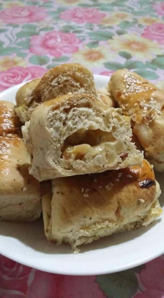 Roti Bawang Berinti, Sedap Dimakan Waktu Petang