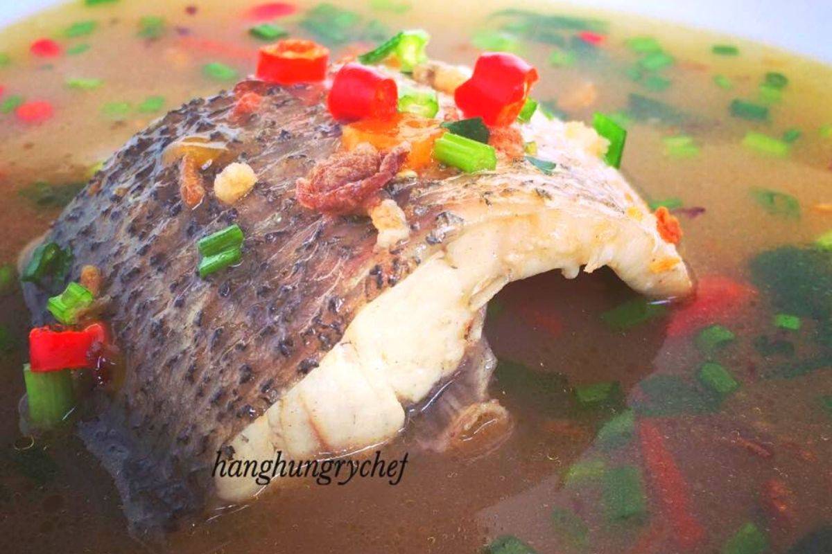 Sup Ikan Siakap Yang Sedap dan Tidak Hanyir, Ini Step By Step Memasaknya