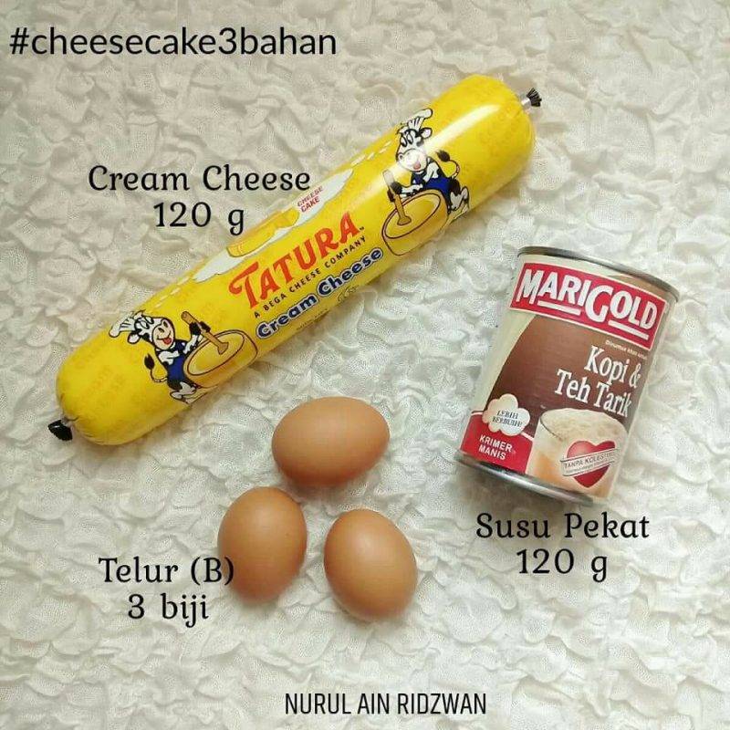 Resipi Keju Sedap Hanya Guna 3 Bahan. Mudahnya!