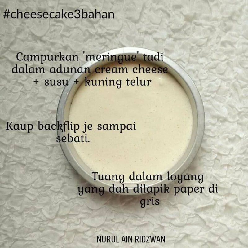 Resipi Keju Sedap Hanya Guna 3 Bahan. Mudahnya!