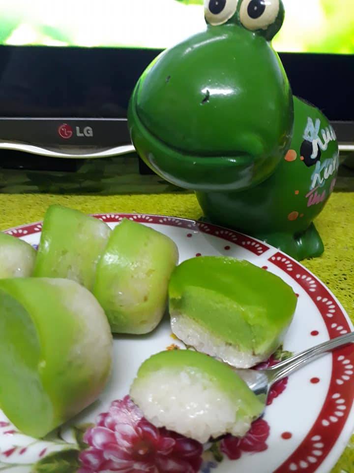 Resipi Kuih Seri Muka Mini. Sedap, Mudah & Tak Perlu Kukus Lama