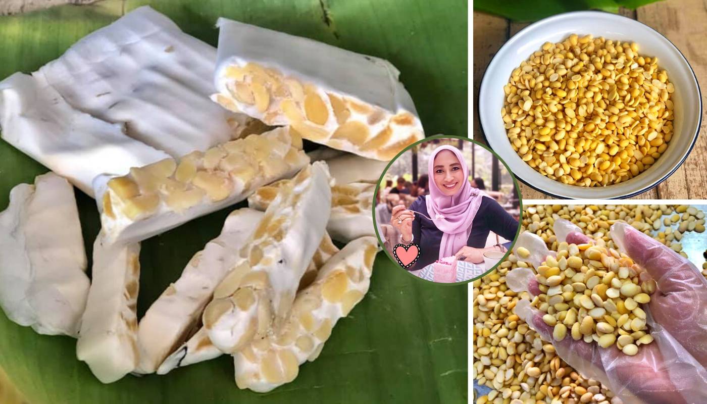 Chef Sue Arukin Kongsi Cara Mudah Buat Tempe Homemade Guna 3 Bahan.