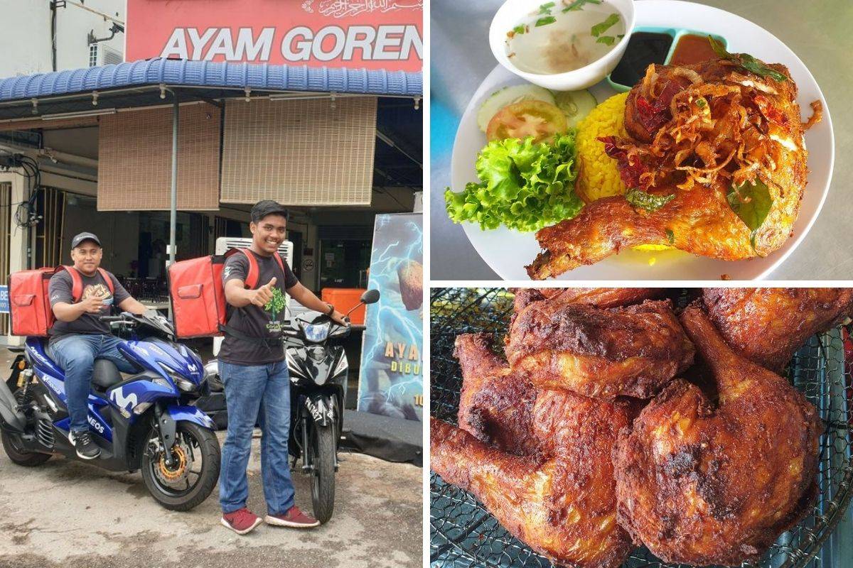 Lapar? Malas Nak Keluar? Restoran Ayam Goreng Thor Kini Buat Delivery Terus Depan Pintu Rumah Anda