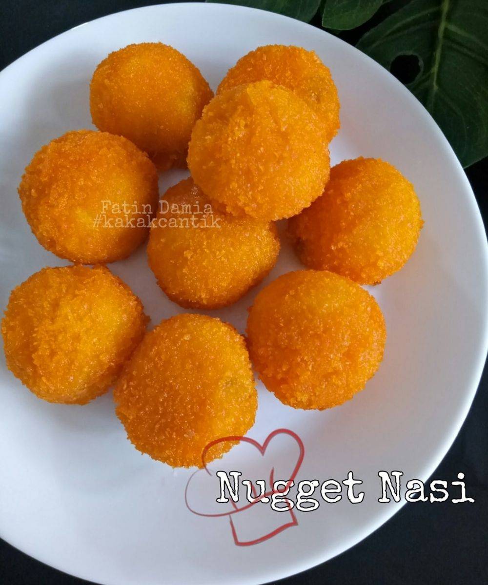 Manfaatkan Lebihan Nasi, Jom Buat Nugget Nasi Sedap Ni.