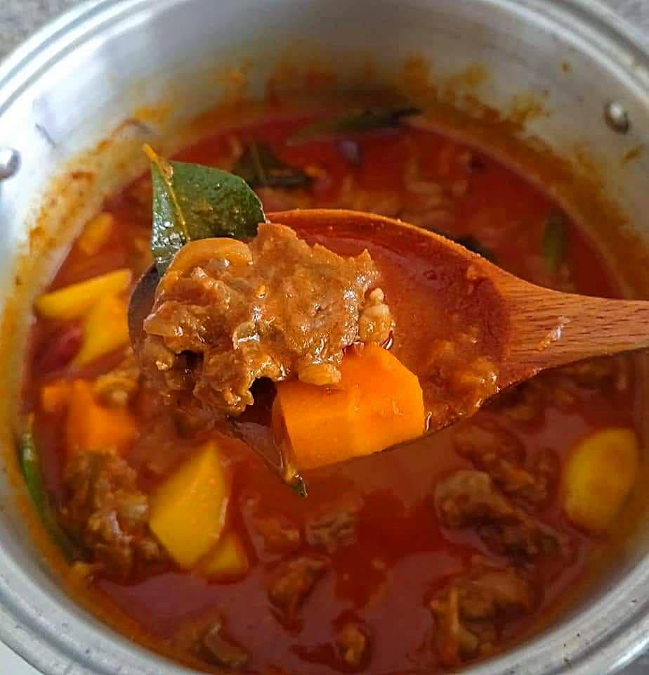 Resipi Kari Daging Pekat Tanpa Santan Ala Kedai Mamak
