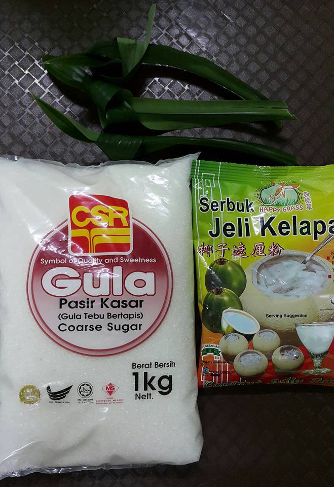 Resipi Jeli Kelapa Muda Guna Sukatan Cawan. Sedap & Sejuk Dimakan