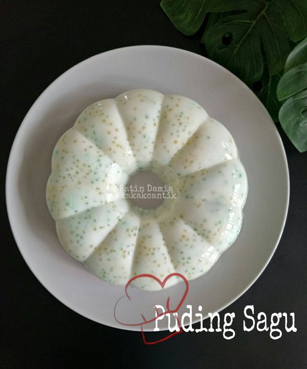 Puding Sagu Lembut Bergedik, Bergoyang Bila DiSentuh