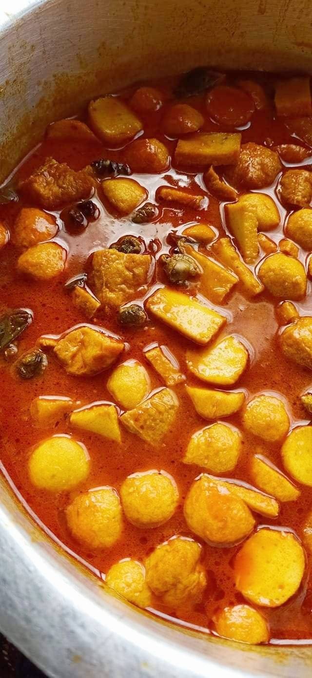 Resipi Mi Kari Sedap, Banyak Lauk & Kuah Tak Muak