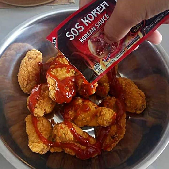 Resipi  Ayam Pedas Korea Paling Ekspress. 10 Minit Dah Siap
