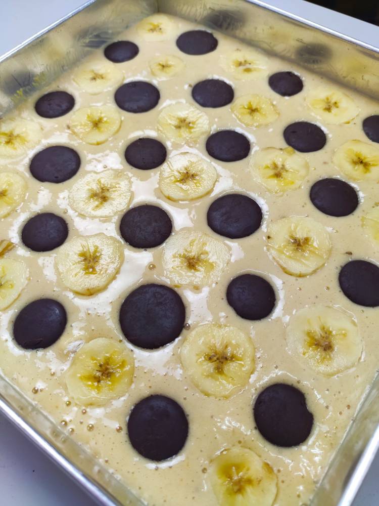 Kek Pisang Coklat Adun Guna Blender. Resipi Paling Mudah & Cepat
