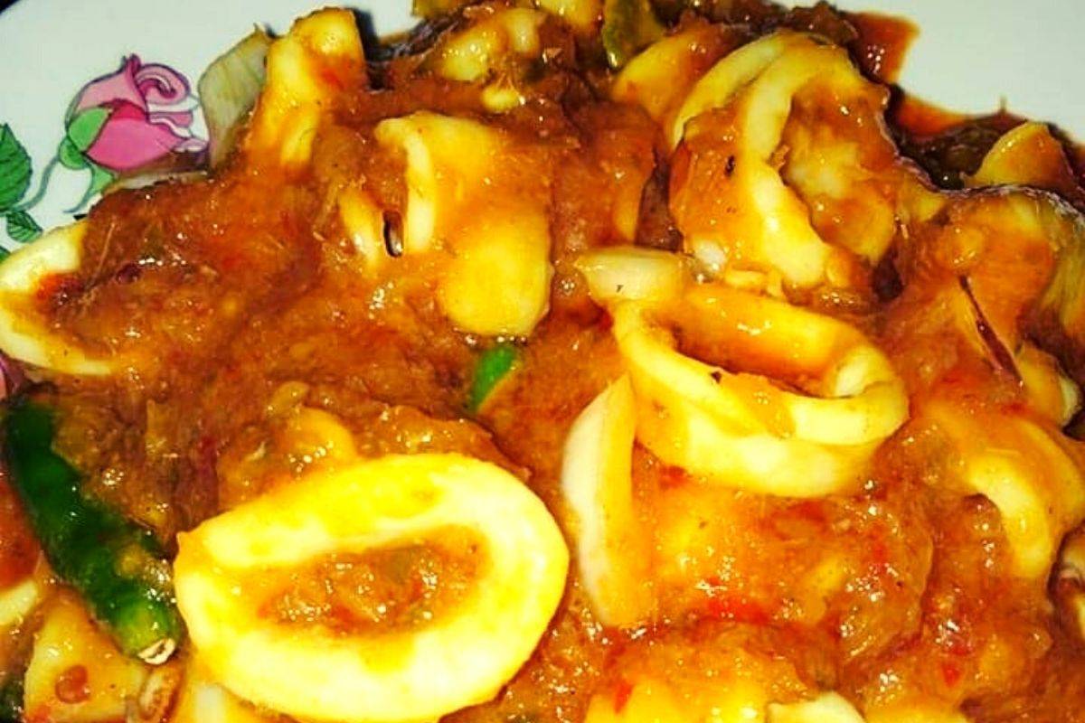 Sotong Pedas Ala Thai, Memang Sedap Tak Perlu Lauk Lain Dah