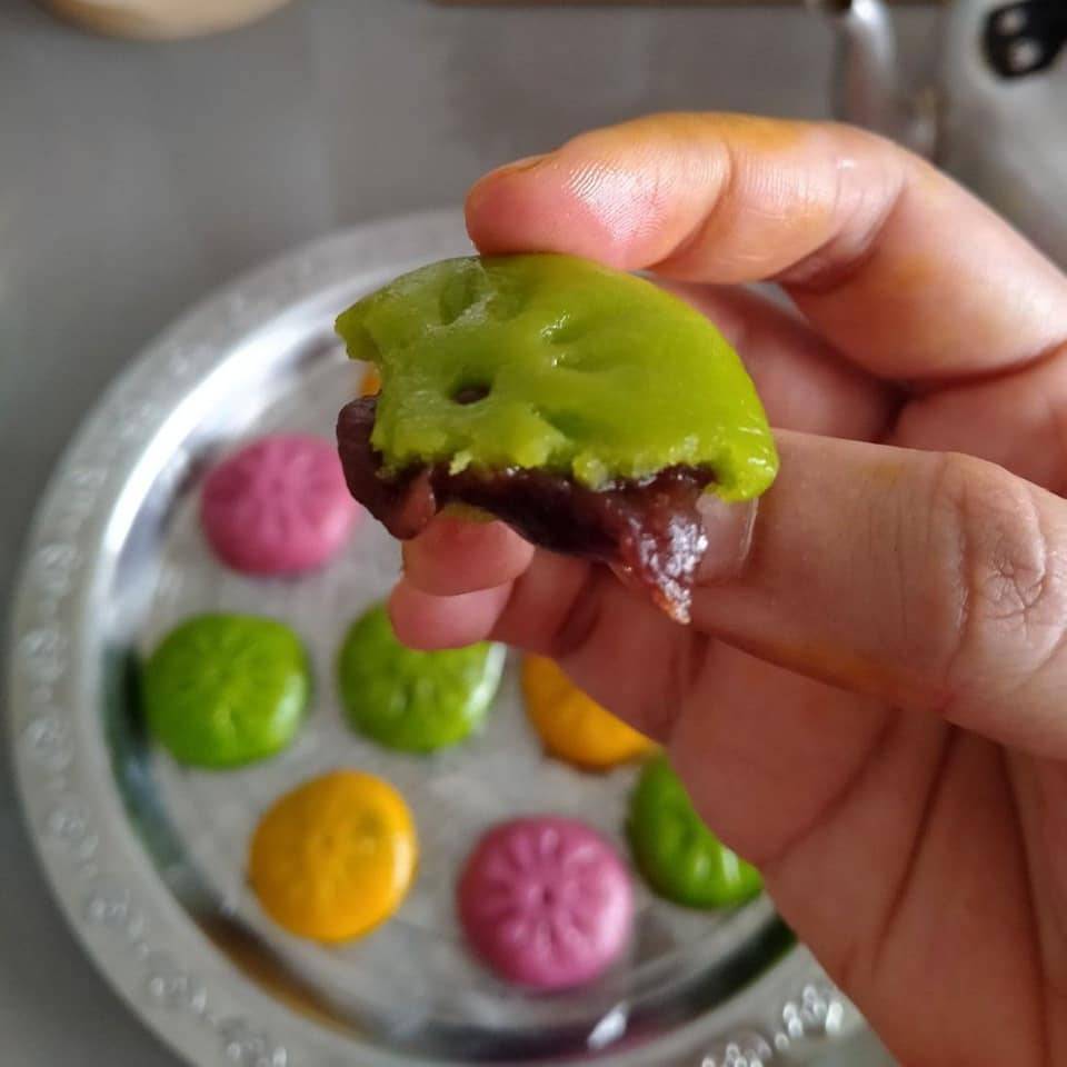 Kuih Angku Tanpa Acuan. Sedap & Mudah Disediakan.