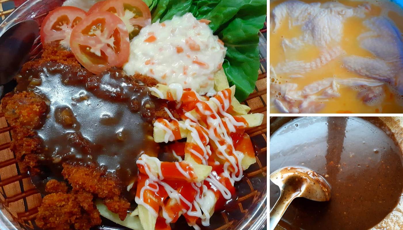 Resepi chicken chop che nom