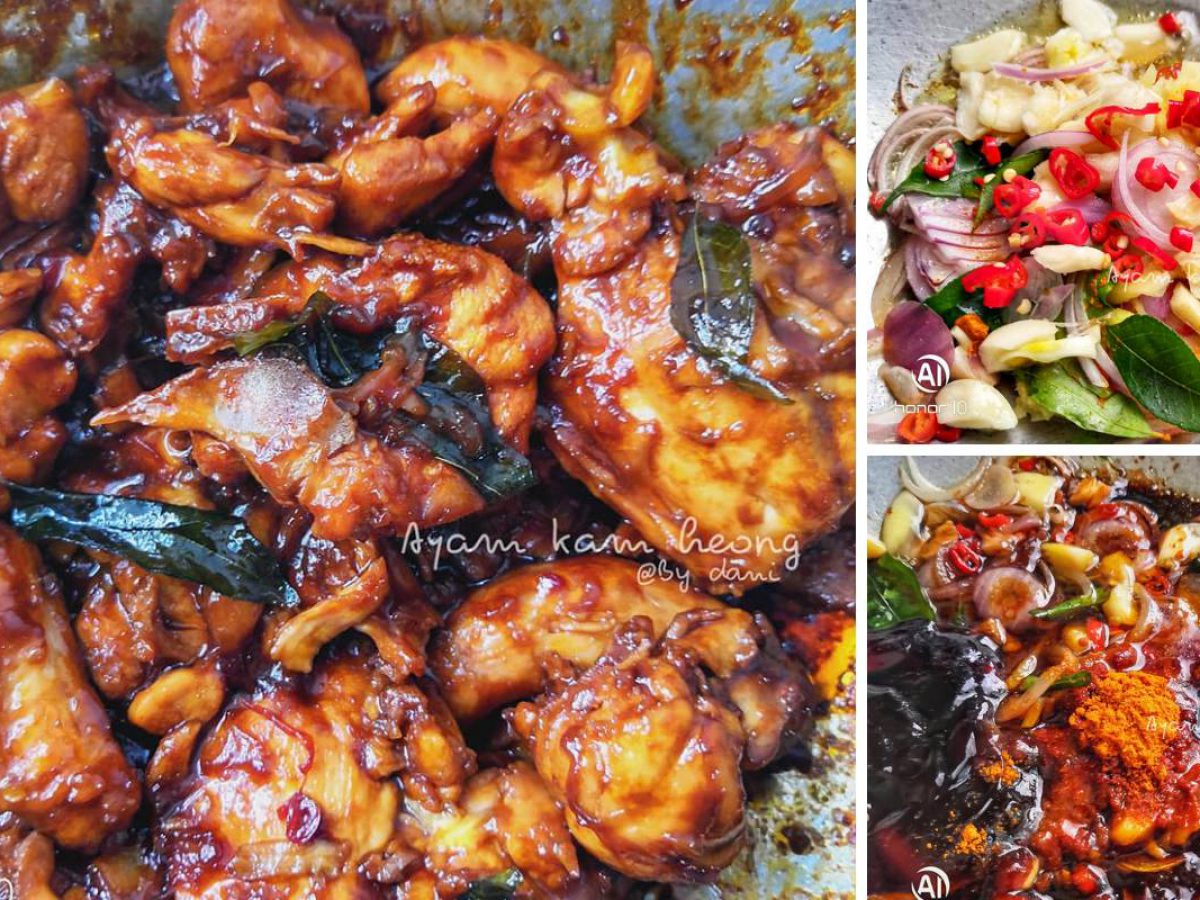 Resipi Ayam Kam Heong Sedap Boleh Masak Secara Homemade