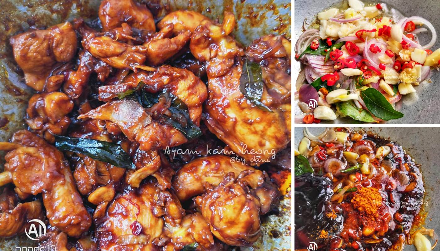 Resipi Ayam Kam Heong Sedap Boleh Masak Secara Homemade