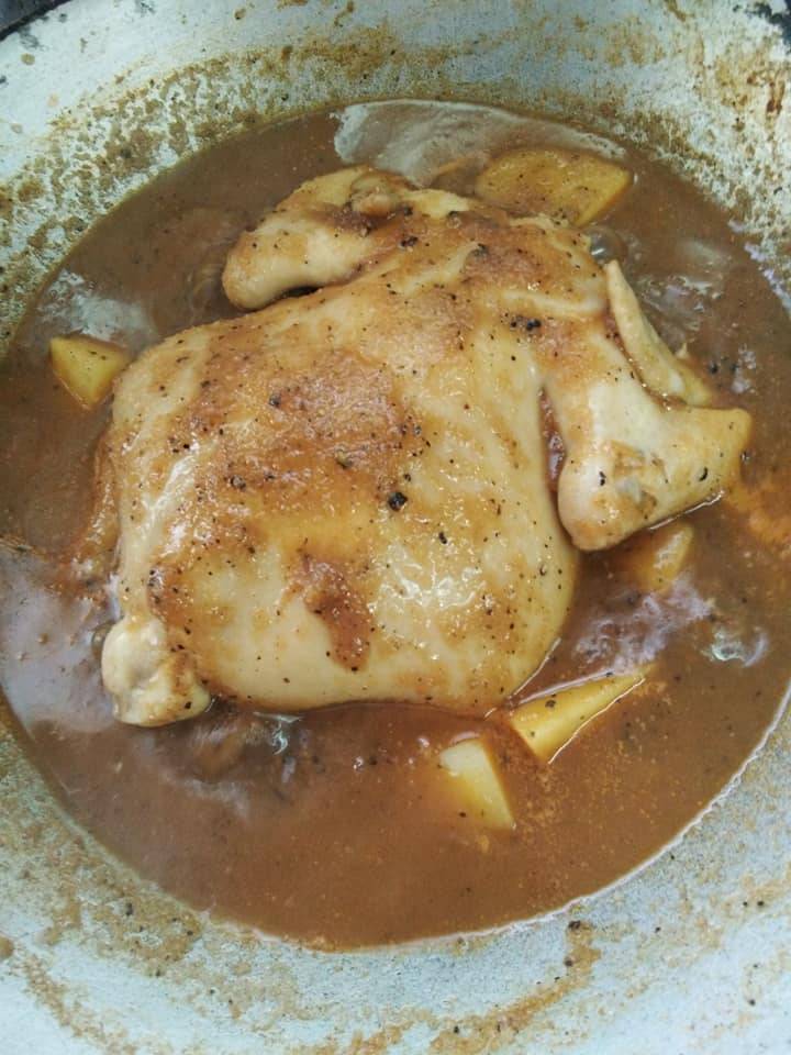 Resipi Ayam Bakar Ala Kenny Roger & Nasi Planta