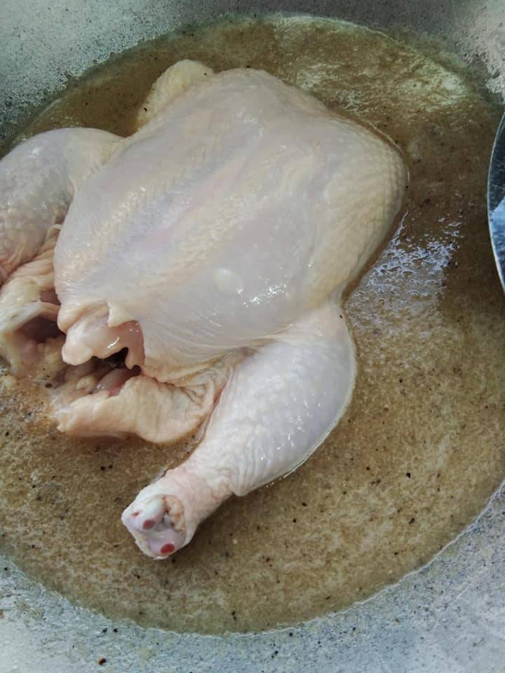 Resipi Ayam Bakar Ala Kenny Roger & Nasi Planta