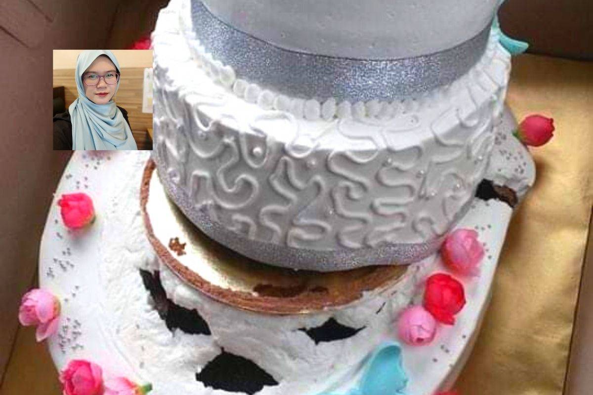 Pengalaman Kek Pengantin Rosak Ketika Penghantaran, Baker Ini Murung Seminggu