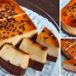 Resipi Puding Karamel Lapis Kek Milo Sukatan Sedikit. Ngam Guna Loyang Kecil.