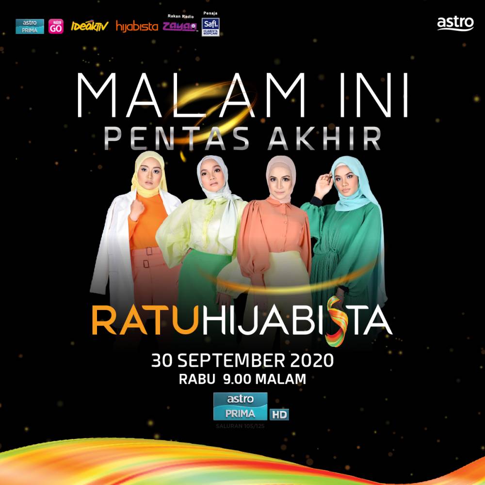 Empat Finalis Bakal Berentap Di Pentas Akhir Ratu Hijabista Malam Ini