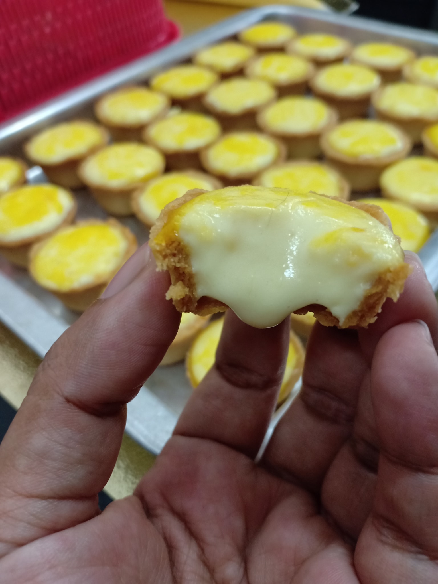 Resipi Hokkaido Baked Cheese Tart Yang Sedap &#038; Mudah