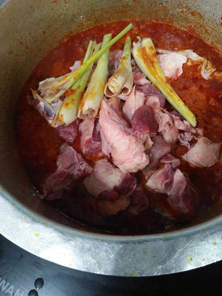 Asam Pedas Daging Tetel Bikin Kecur Liur