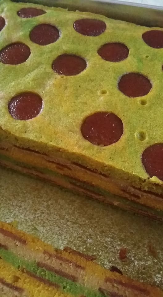 Resipi Kek Lapis Masam Manis Kukus Warisan Arwah Ibu Mertua. Sedap & Mudah