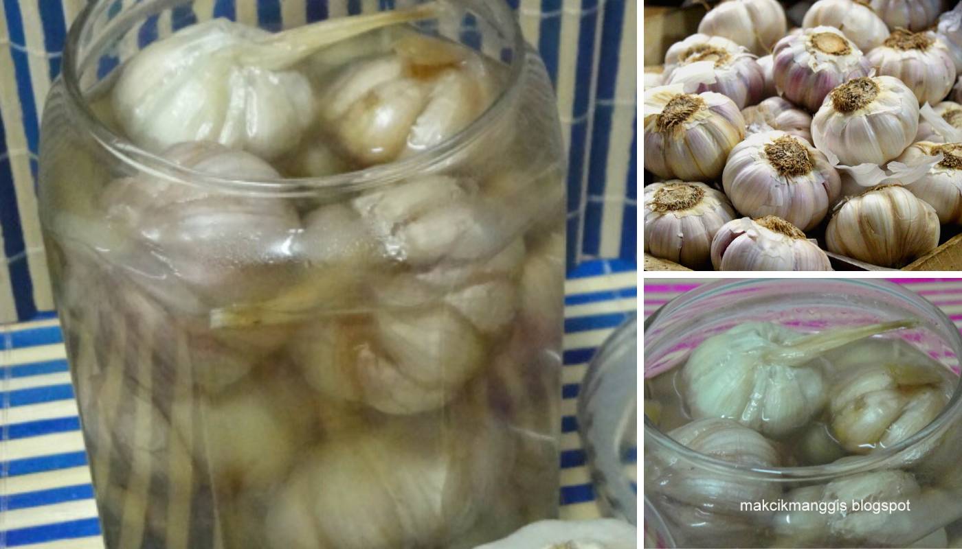 Cara Mudah Buat Bawang Jeruk Homemade Guna Bawang Putih Biasa