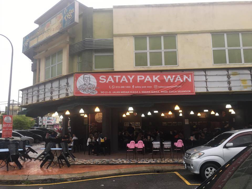 Sate Sedap Di Restoran Satay Pak Wan