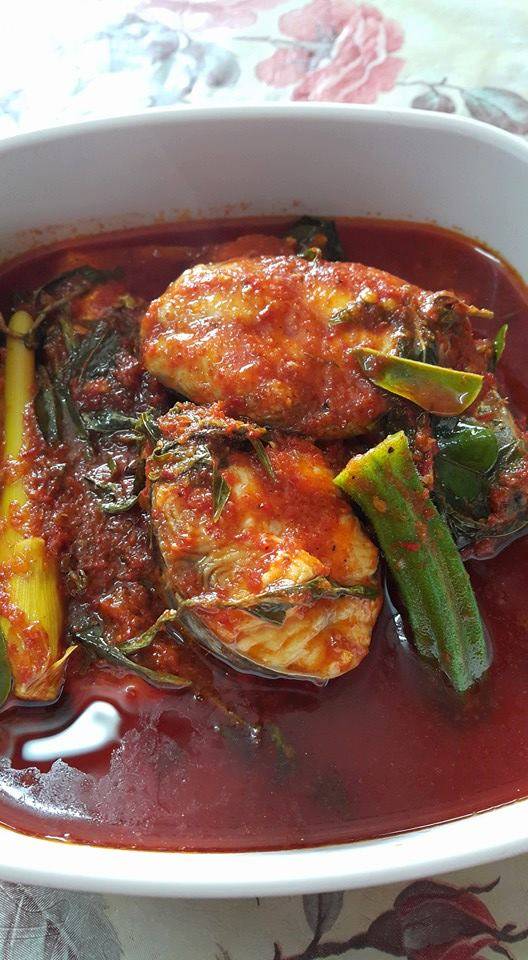 Resipi Asam Pedas Tenggiri Berempah Stail Orang Melaka