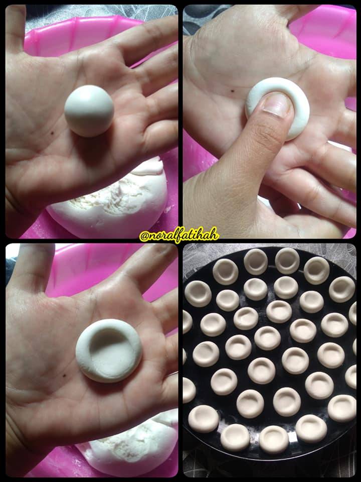 Resipi Kuih Tepung Bunga Tradisional Sedap Hanya Guna 4 Bahan