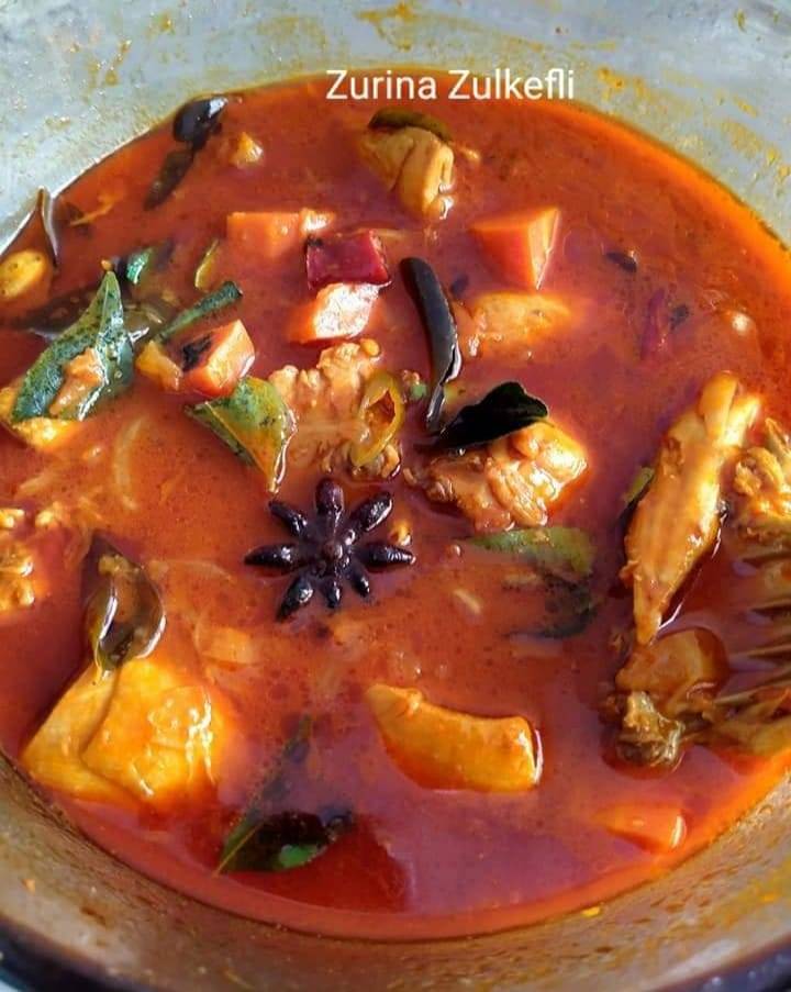 Resipi Kari Ayam Tanpa Santan, Sangat Sedap & Tak Muak
