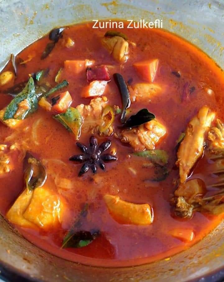 Petua Masak Kari Ayam Tanpa Santan Yang Sangat Sedap