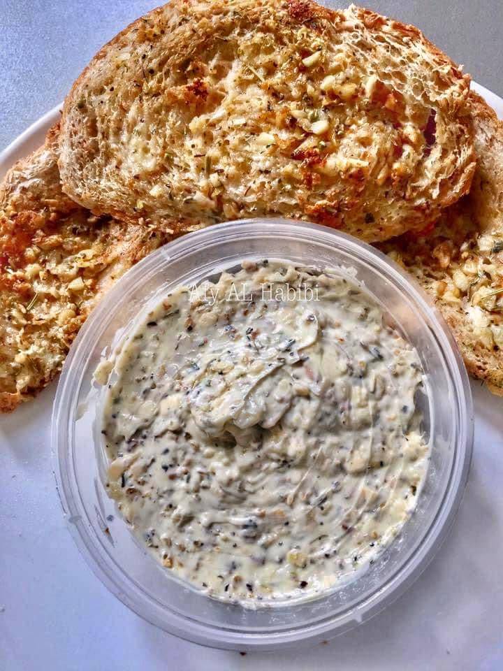 Resipi Garlic Butter Spread Homemade Yang Simple & Sedap