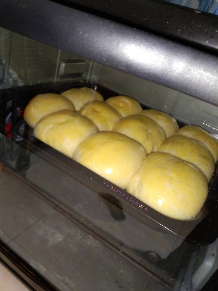 Resipi Roti Sweet Bun Homemade Gebu & Sedap. Begini Cara Buatnya.