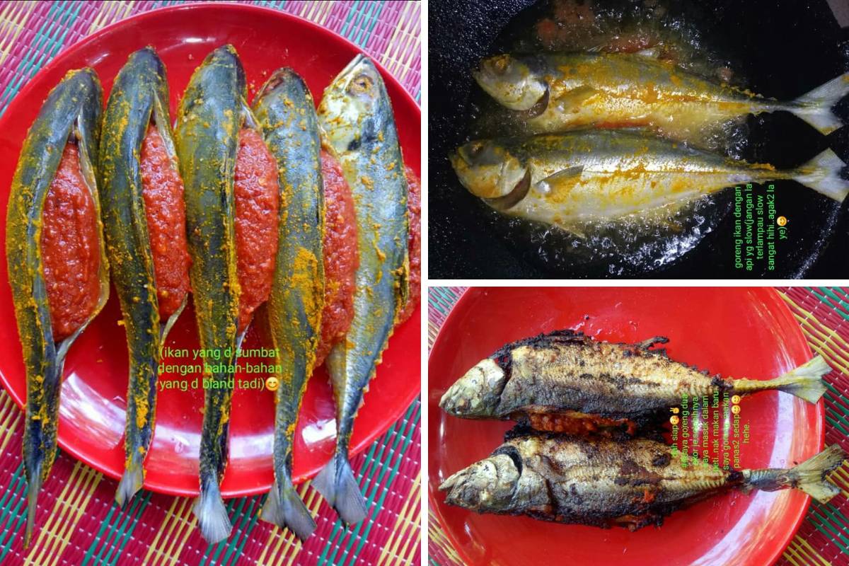 Resipi Ikan Cencaru Sumbat Yang Sedap Hingga Menjilat Jari