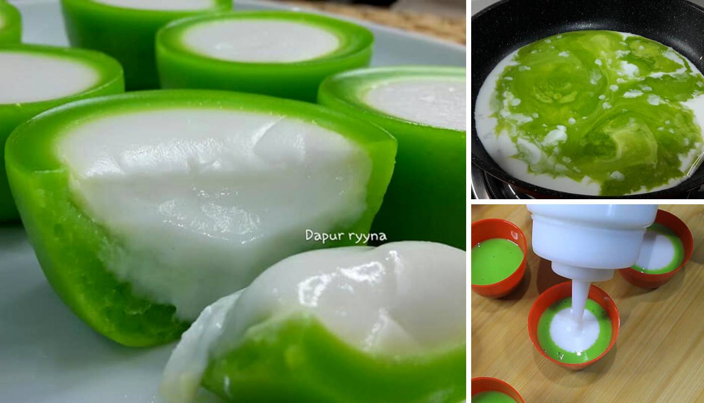 Petua Buat Kuih Nona Manis Yang Sedap Berlemak, Licin &#038; Cantik Bila Keluar Dari Acuan.